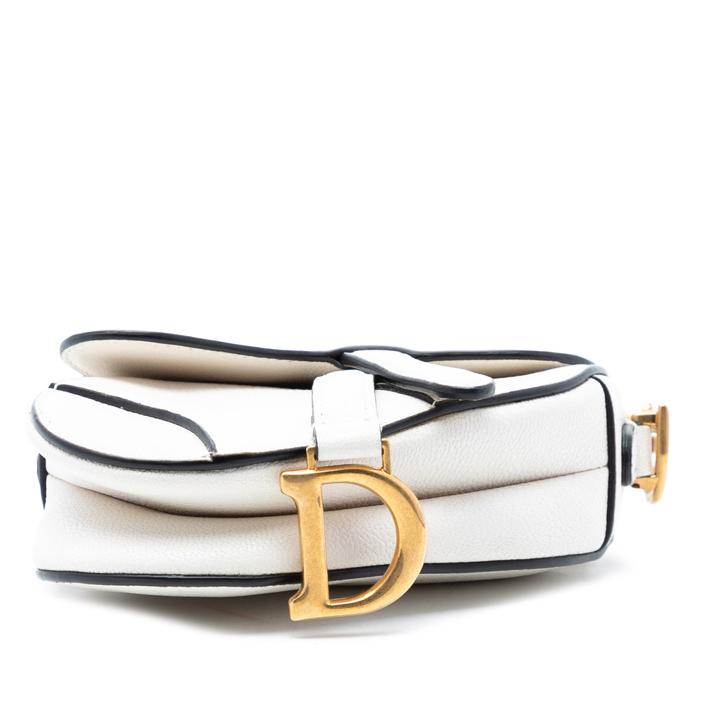 Pre-Loved Dior Micro Goatskin Saddle Bag - Picture 3 of 8